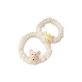White Cute Little Mouse Hair Tie