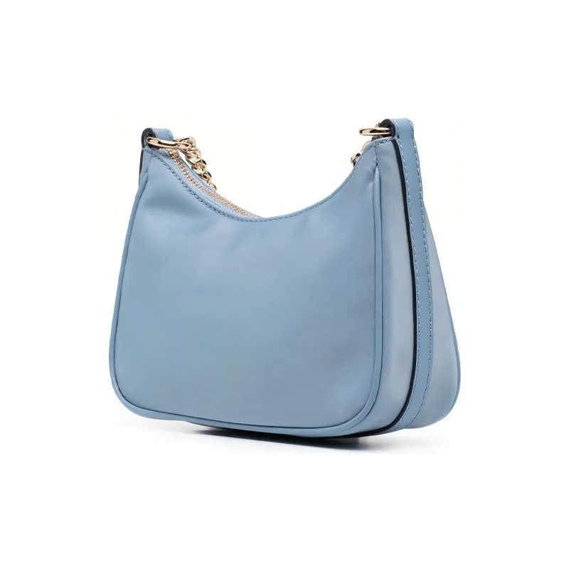 MICHAEL KORS Jet Set Leather Shoulder Bag, Crossbody Bag Medium Size Women's Blue-1