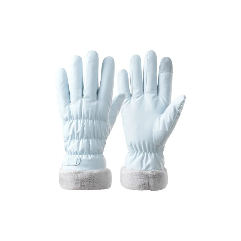NANJIREN Thickened Warm Gloves Women's-3