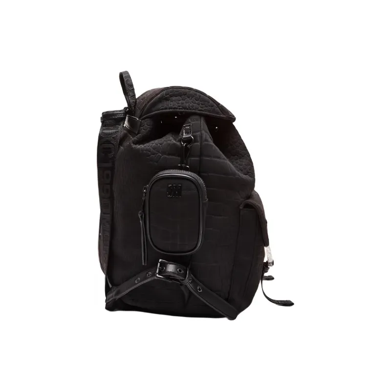 STEVE MADDEN Polyester Backpack Medium Size Unisex Black-2