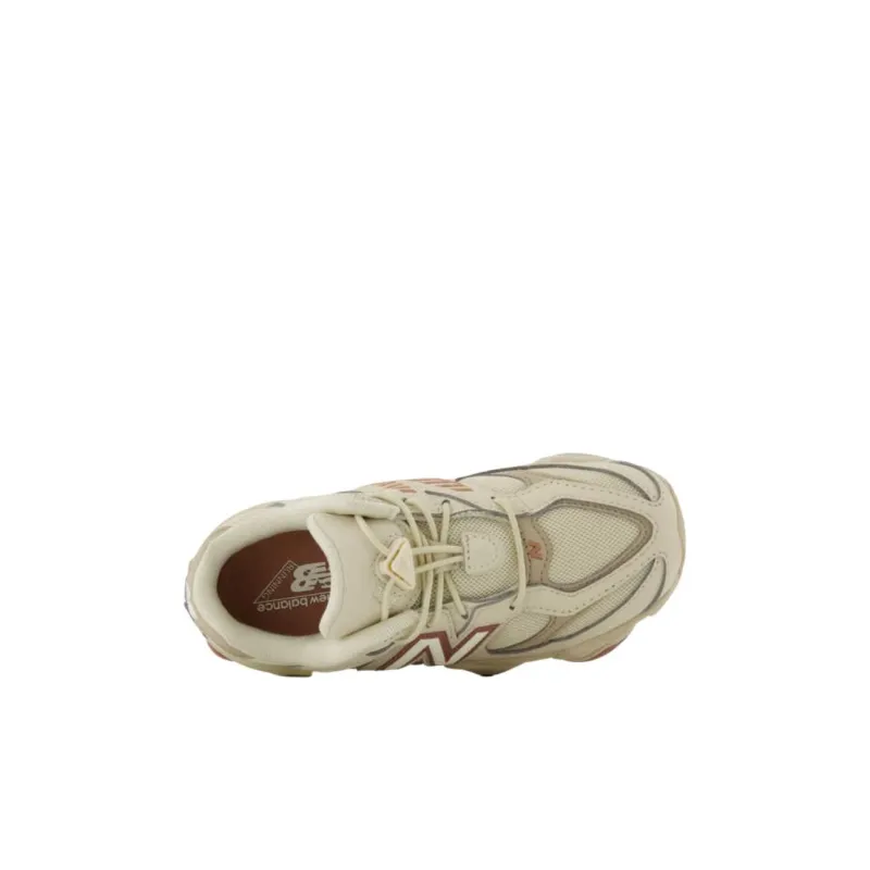 New Balance NB 9060 Shock Absorbers Low Top Kids' Running Shoes Beige Children Aged 3 7 Years Old-2