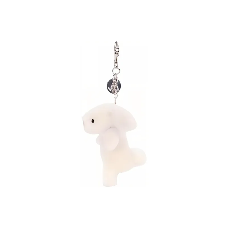 JELLYCAT Bunny Collection Bashful Ivory Bunny Dolls Plush Pendant 8cm High-2