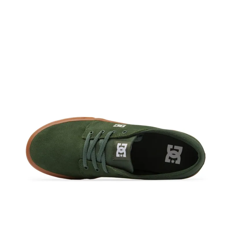 DC Shoes Trase SD Low Top Skateboard Shoes Men's Green-3