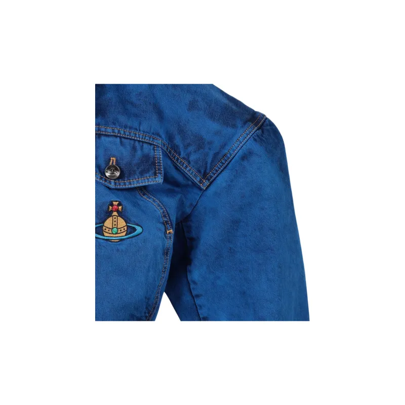 Vivienne Westwood Cropped Denim Boxer Jacket-3