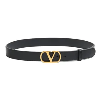 Valentino VLogo Signature Buckled Belt