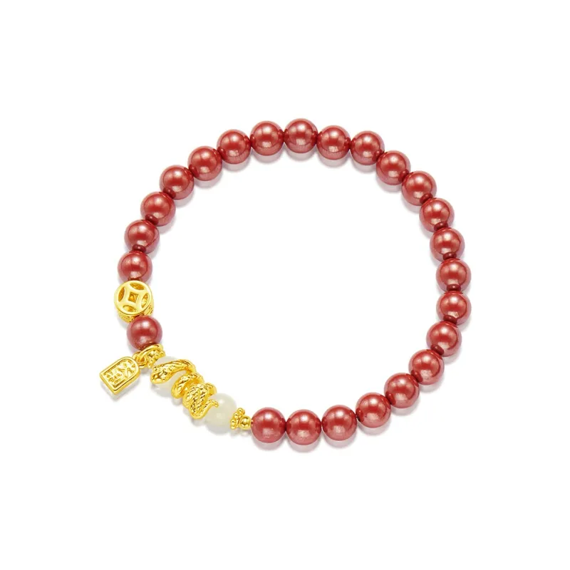 AGOVSKI Hetian Jade Bracelets Pale Greenish White Jade Women's-0