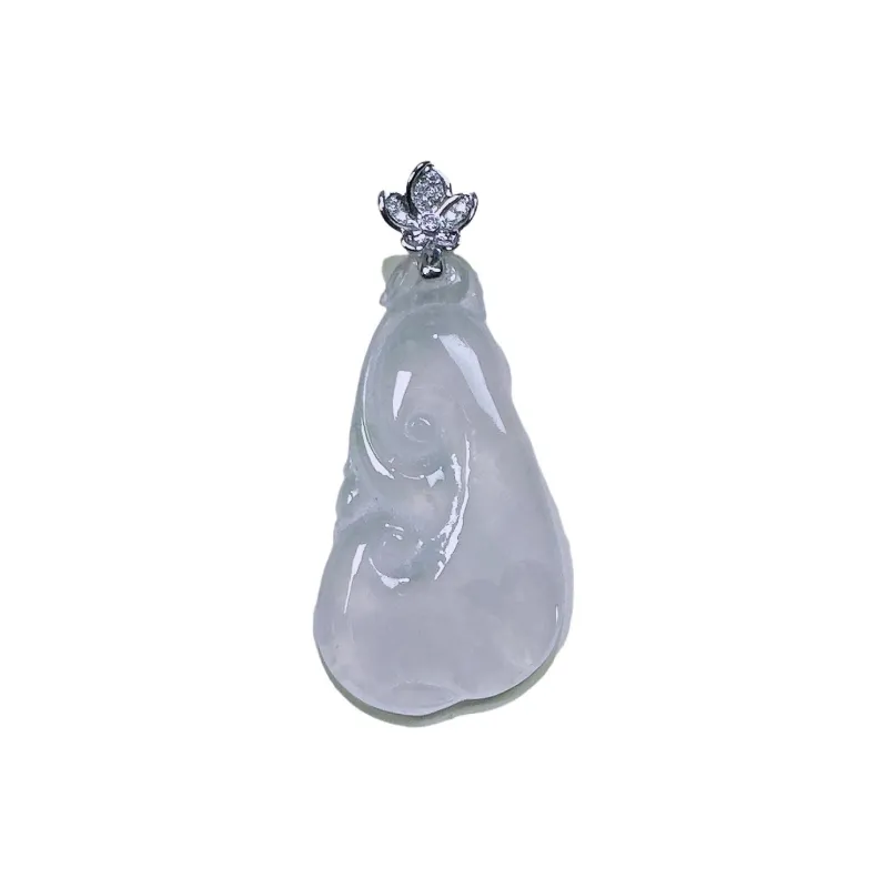 PUPAN High Ice Jade Jadeite Pendants Women's-0