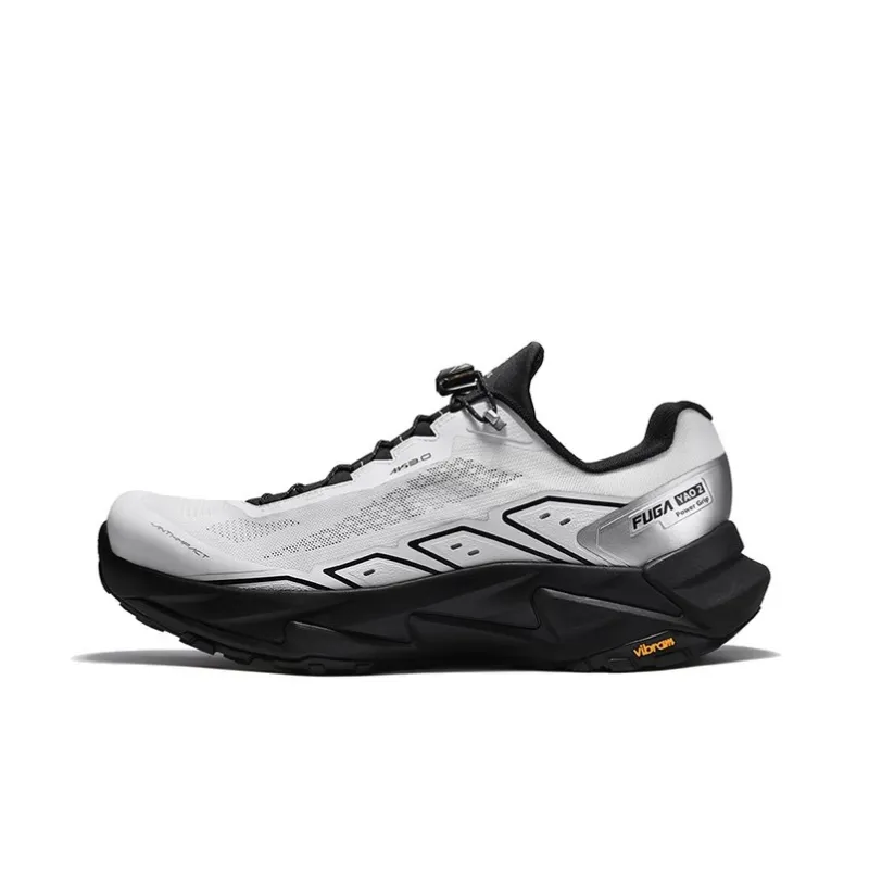 KAILAS FUGA YAO2 Running Shoes Men Low Top Cloud White/Ink Black-0
