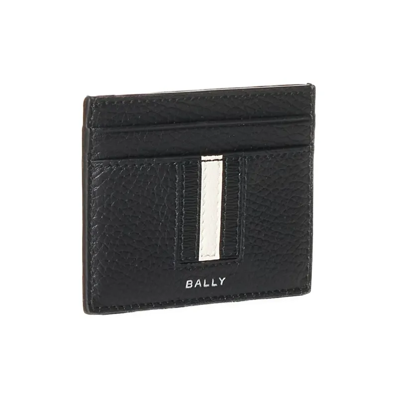 BALLY Striped edge Leather Cardholder-1