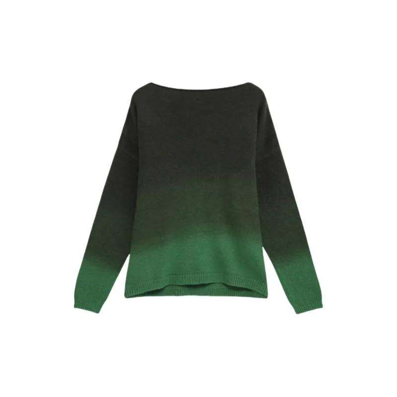 Princess Berdele Knitwear Women's Green Gradient-1