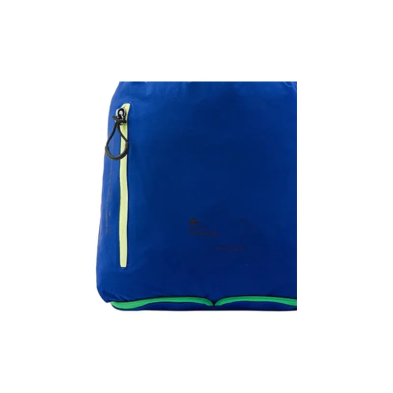 LACOSTE Polyamide Backpack Medium Size Unisex Blue-3