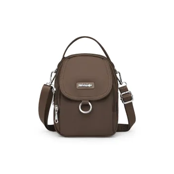 Gerlanx Nylon Fabric Crossbody One Shoulder Handbag Regular Unisex Multicolor