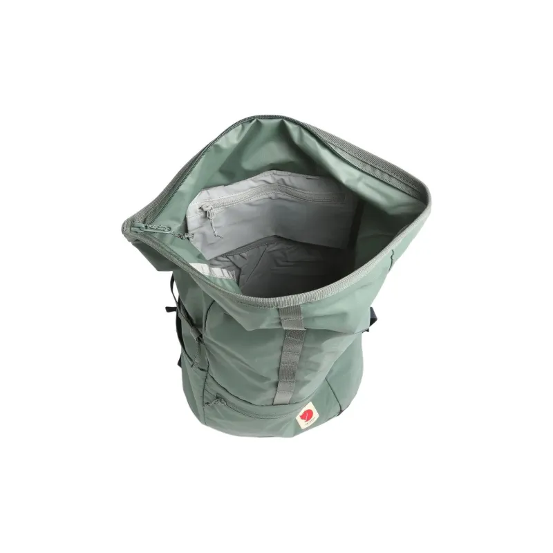 Fjallraven Recycled Nylon Backpack Regular Unisex Green Rusty-2