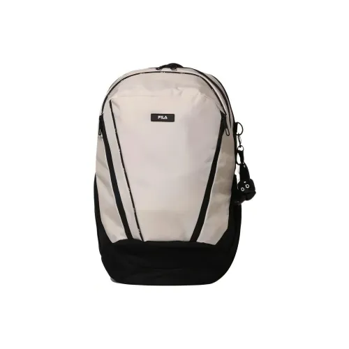 FILA Nylon Backpack Regular Unisex Beige & Black