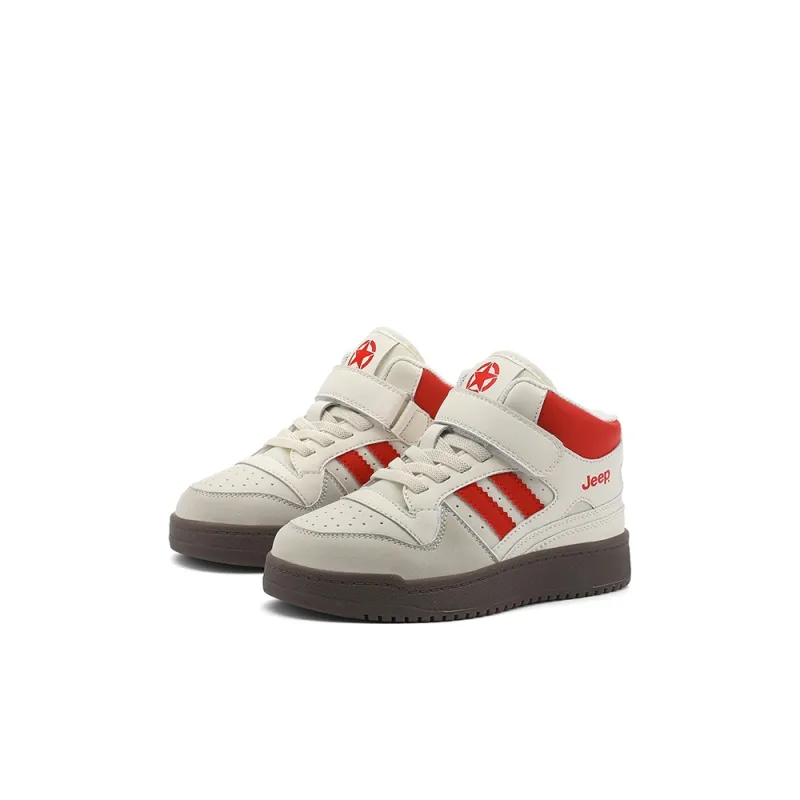 Jeep Kids' Skateboarding Shoes Beige Red Kids'-2