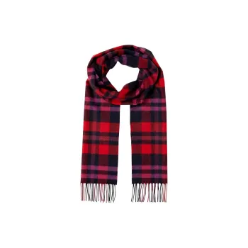 JOHNSTONS OF ELGIN Cashmere Knit Scarves Women's Red
