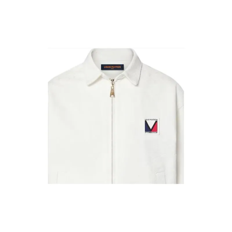 LOUIS VUITTON Lv X Ac Embossed Monogram Bomber Jacket-3