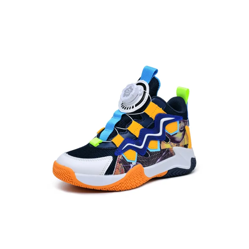 ROBINHOOD Slip Resistant And Abrasion Resistant Support Children's Basketball Shoes Kids'-3
