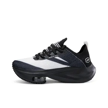 Kinglake Cushioning Slip Resistant Coverage Low Top Casual Running Shoes Unisex White Black