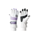 Back of Hand Rubber Sticker-Purple[Waterproof Fleece-Lined]