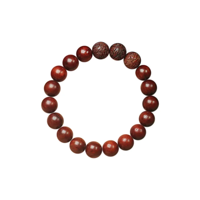 JIAFULAI Bloodwood Wooden Bracelets Unisex-0