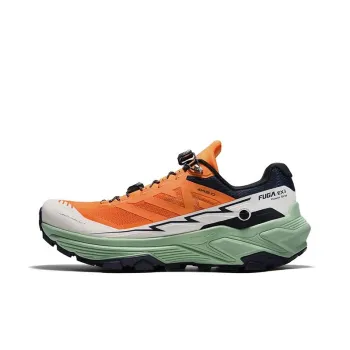 KAILAS FUGA EX3 Running Shoes Women's Low-Top Golden Orange/Unbleached Original Color/Navy Blue