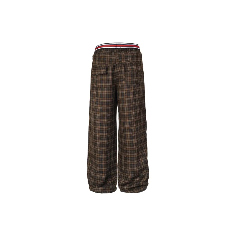 GBXM Casual Pants Unisex Brown-1