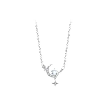 STQ S925 Silver Necklaces Women's Gift Box Set