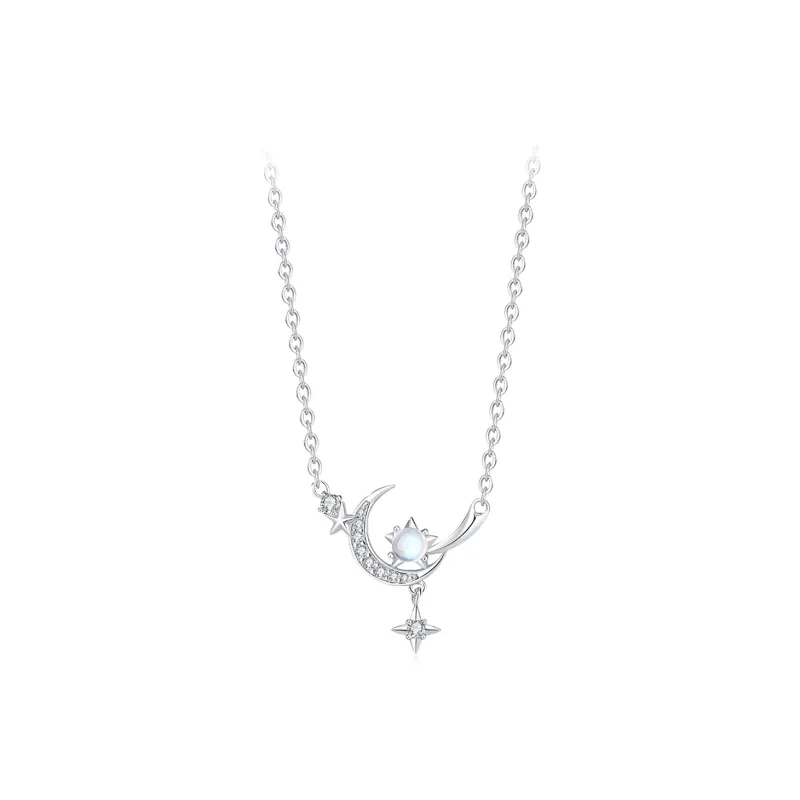 STQ S925 Silver Necklaces Women's Gift Box Set-0