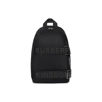 Burberry Polyamide Backpack Large Size Men's Black
