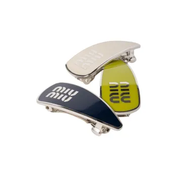 MIU MIU Enamelled Metal Hair Clips