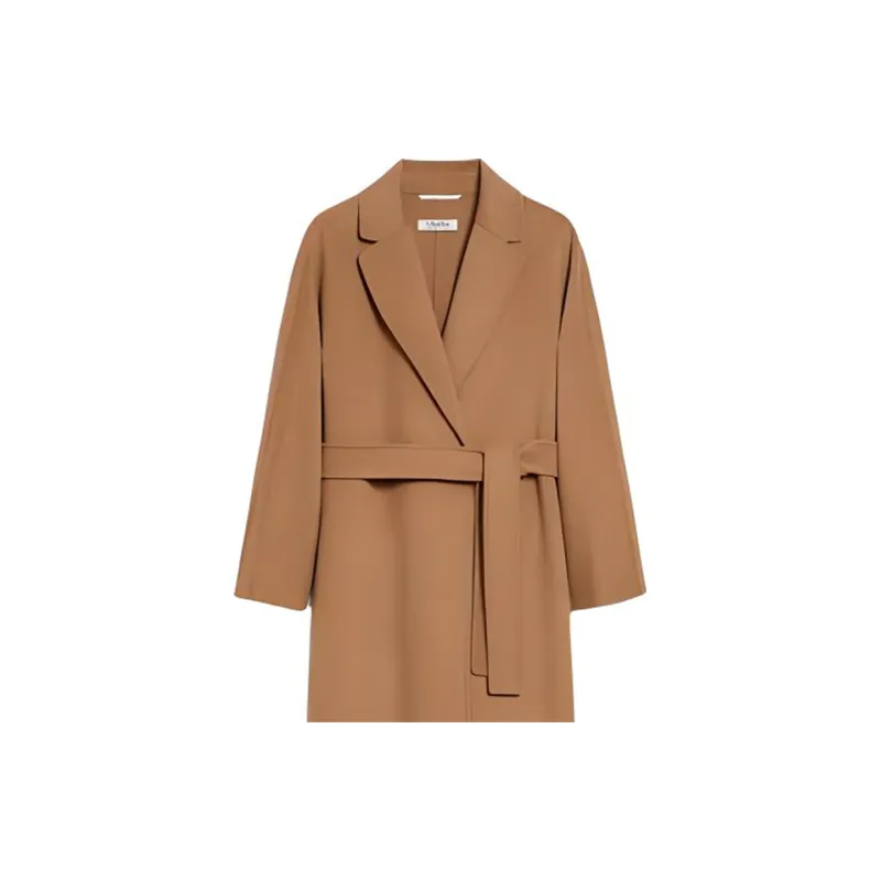 'S MAX MARA Esturia Wool Belted Coat-4