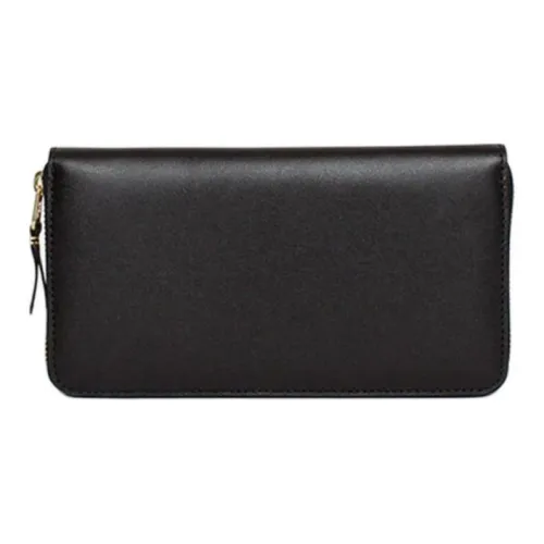 CDG Leather Card Holder Wallet Regular Men's Black