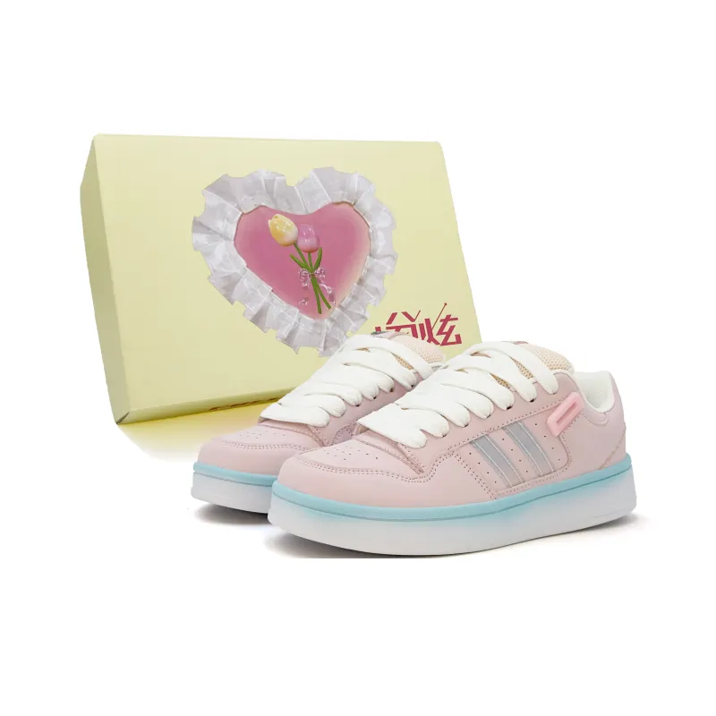 FULLXUAN Everyday Casual Commute Abrasion Resistant Low Top Skateboard Shoes Women's-36