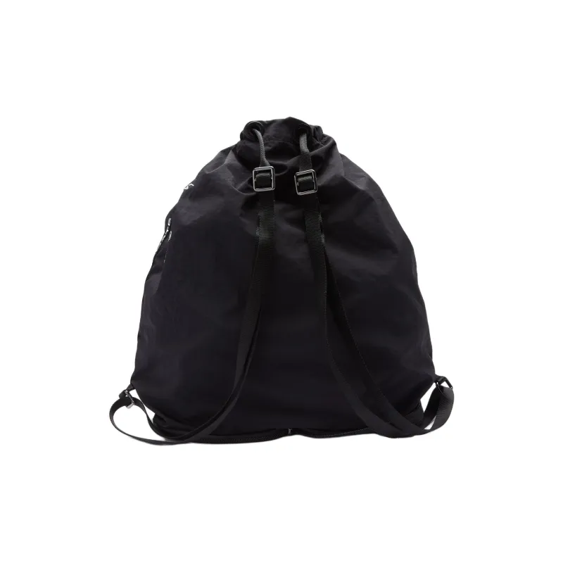 LACOSTE Polyamide Backpack Medium Size Unisex Black-2