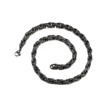 KING OF BLING Titanium Steel Necklaces Unisex Year Of The Snake Good Luck