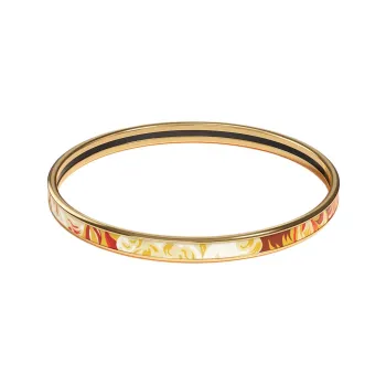 HERMES Gold Plated Bangles Women's Gold