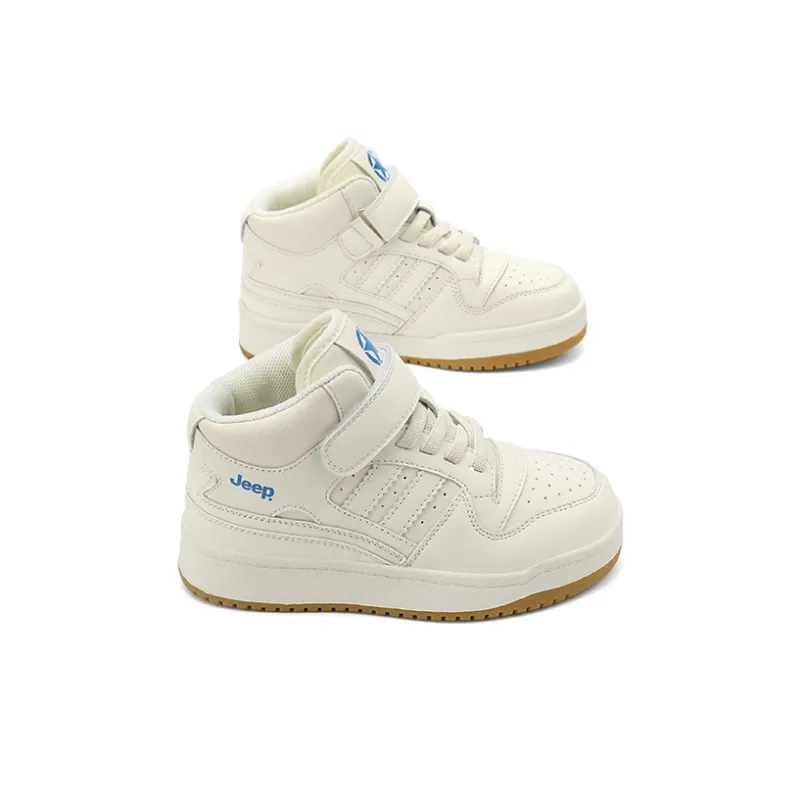 Jeep Kids' Skateboarding Shoes Ecru Kids'-6