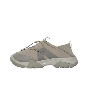 FILA Puffer Slip On Anti Slip Wear Resistant Low Top Casual Shoes Unisex Brown