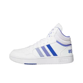 Adidas Hoops 3.0 Classic Vintage Cloud White Blue Spark Semi Cobalt Blue