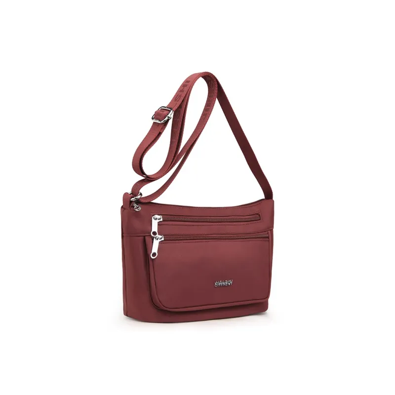 Gerlanx Nylon Fabric Shoulder Bag, Crossbody Bag Regular Unisex Multicolor-1
