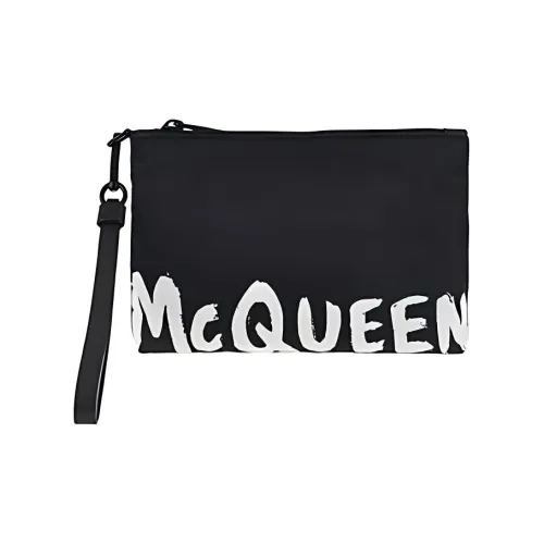 Alexander McQueen Polyamide Clutch Men's Black