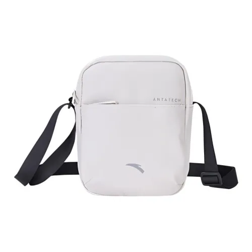 Anta Fabric Shoulder Bag Regular Unisex Corn White