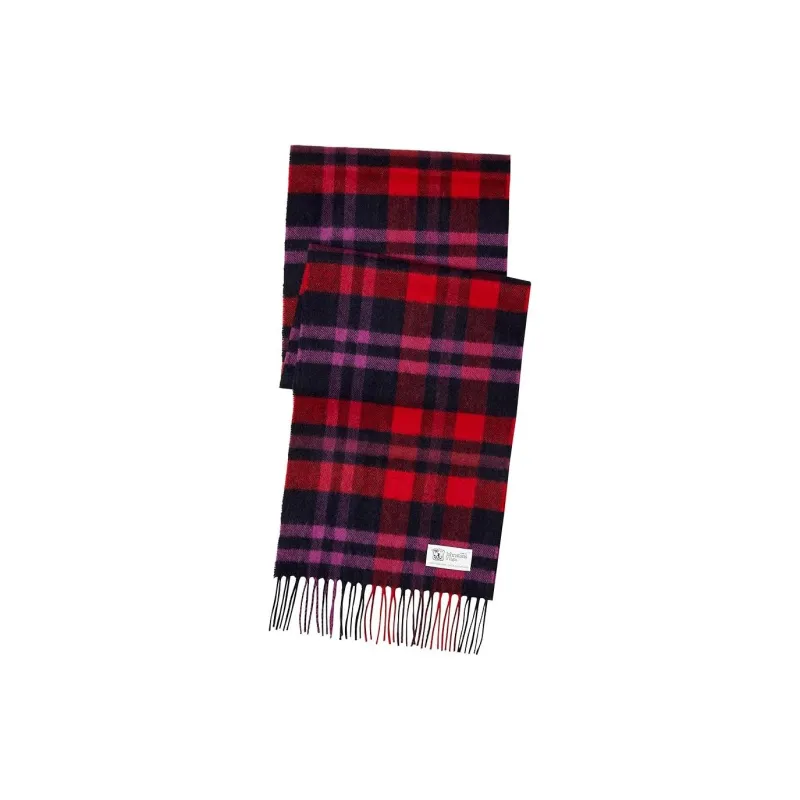 JOHNSTONS OF ELGIN Cashmere Knit Scarves Women's Red-1