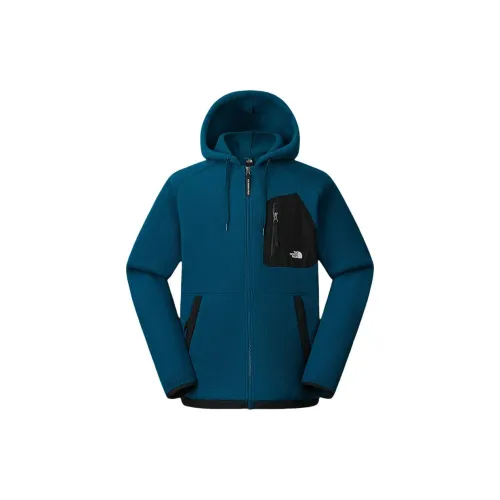THE NORTH FACE City Outdoor Collection Velvet-feel Coat Men's Night Anchorage Blue