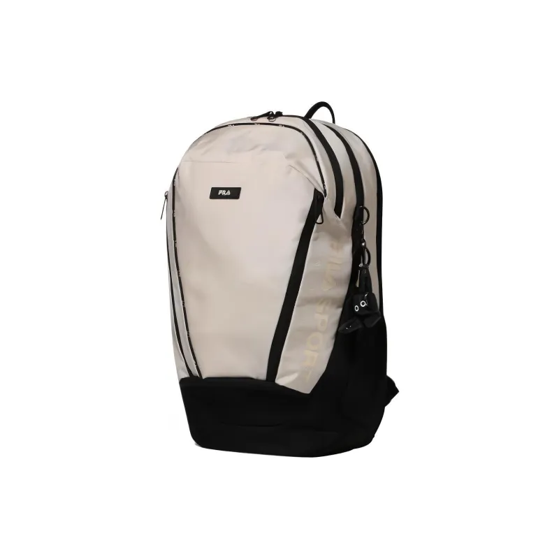 FILA Nylon Backpack Regular Unisex Beige & Black-1