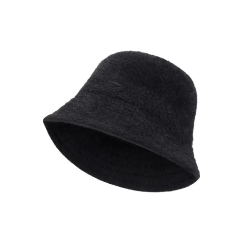 LiNing Polyamide Bucket Hats Women's Black