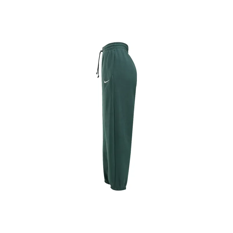 Nike Knitted Sports Pants Women's Dark Green-2
