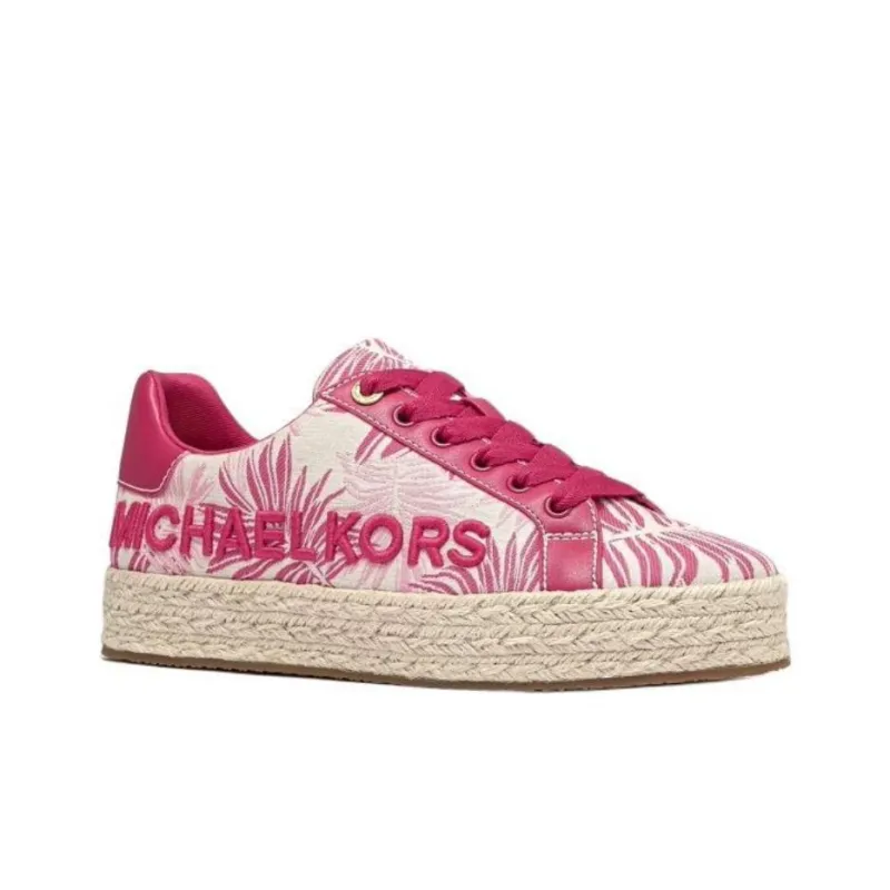 MICHAEL KORS Poppy Skateboard Shoes Women's Pink-2