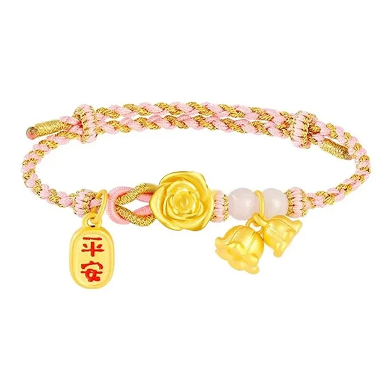 ZHONGLING Gold Bracelet Women's-0